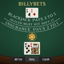 BillyBets - Blackjack - Strategické Sázky